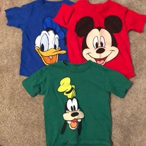3 Disney size 2T boy tshirt